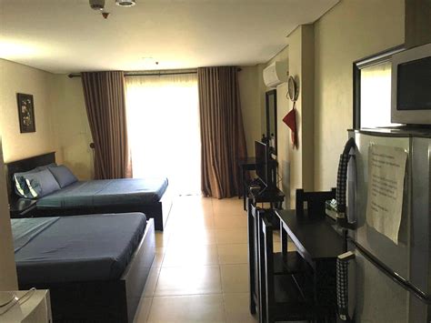 Rooms available at Swiss Inspired Place in Tagaytay .